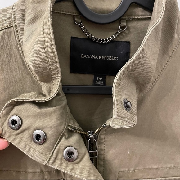 BANANA REPUBLIC Army Green Military Vest - Picture 2 of 7